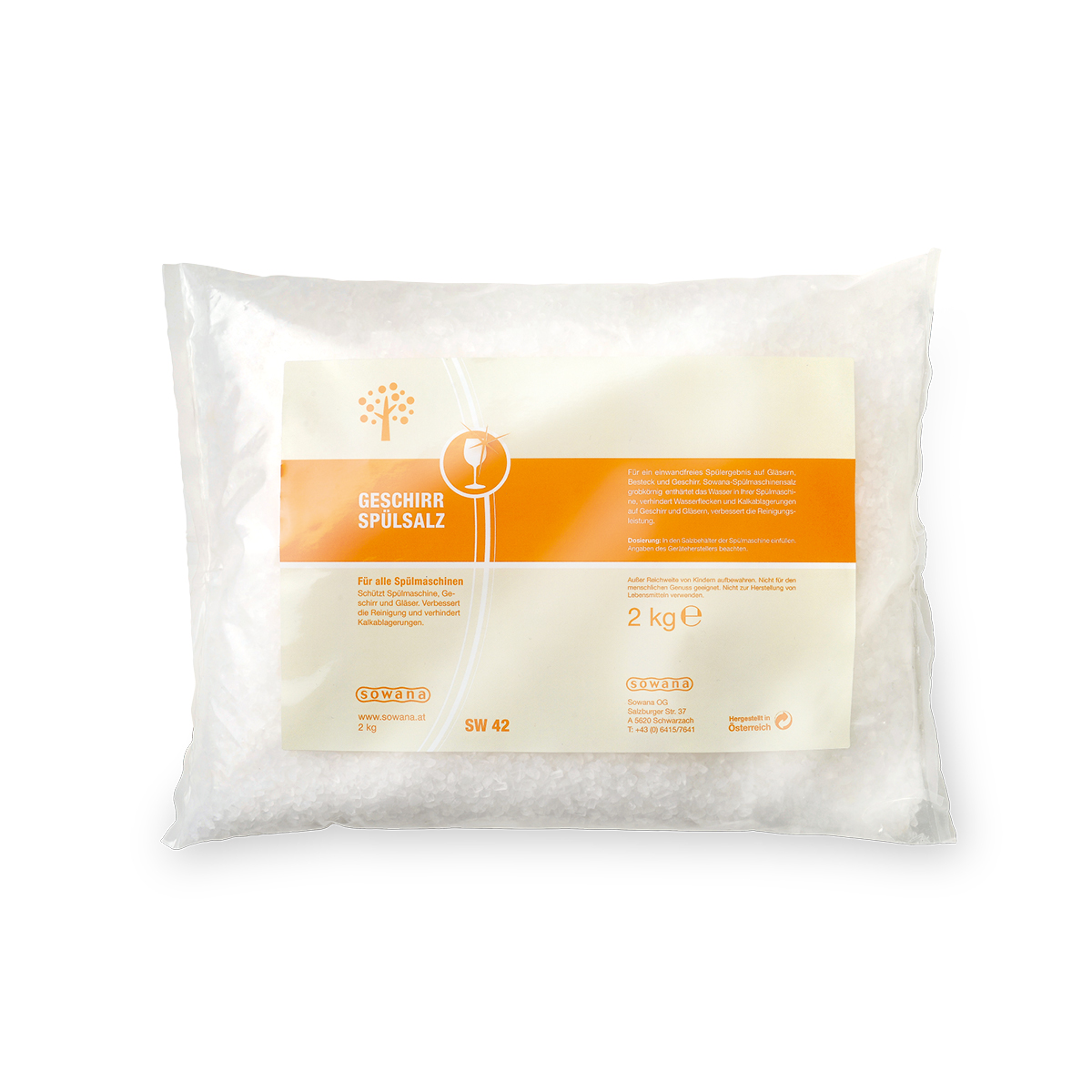 Sowana-Geschirrspülsalz 2 kg