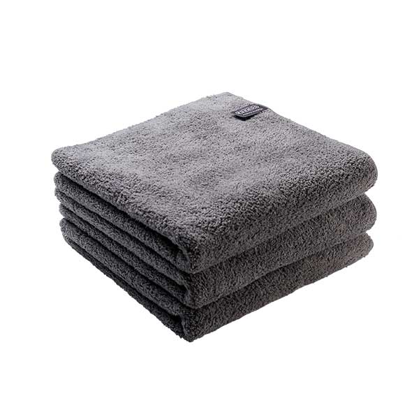 Home-Handtuch grau-grau 50 x 100 cm